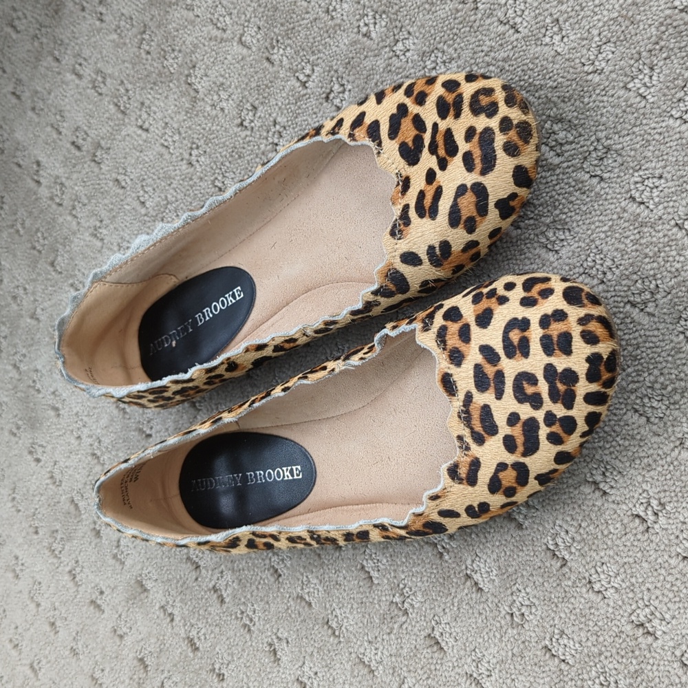 Leopard Print Flats